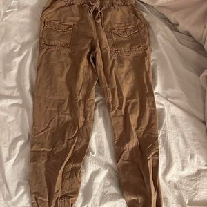 Aerie Womens Brown Cargo Pants Small